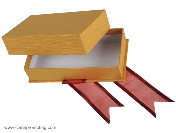 Lid And Base Rigid Cardboard Ribbon For Chocolate Candy Baby Gift Box