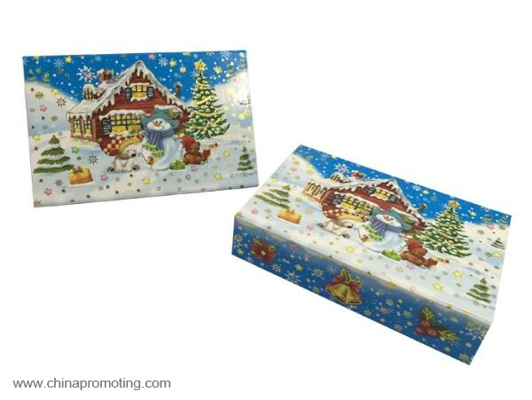 3D Christmas Gift Box 