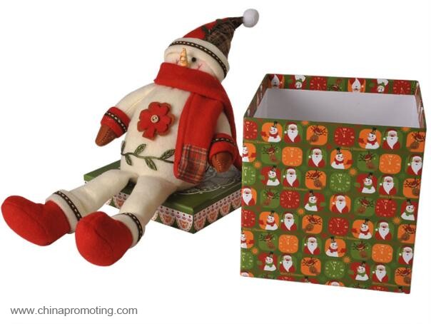 Christmas Gift Boxes With Cute Doll