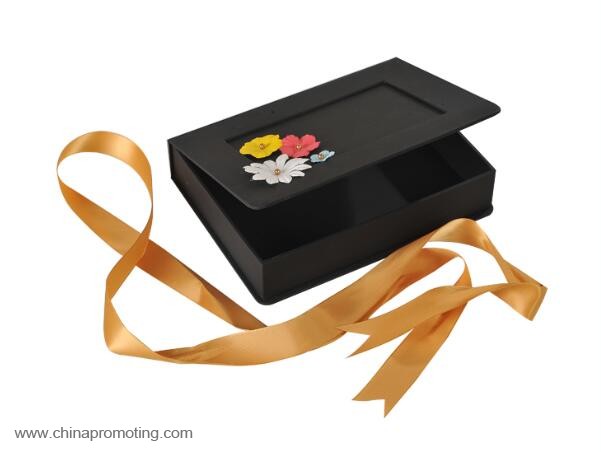 Black Paper Gift Box For Apparel